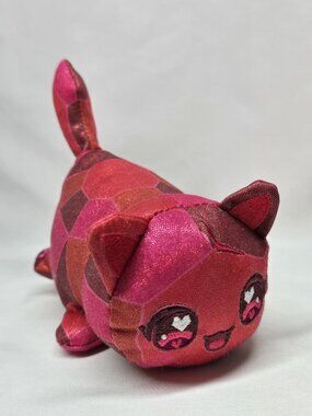Aphmau MeeMeows Mystery Plush Litter 4 Ruby Cat Stuffed Animal Toy